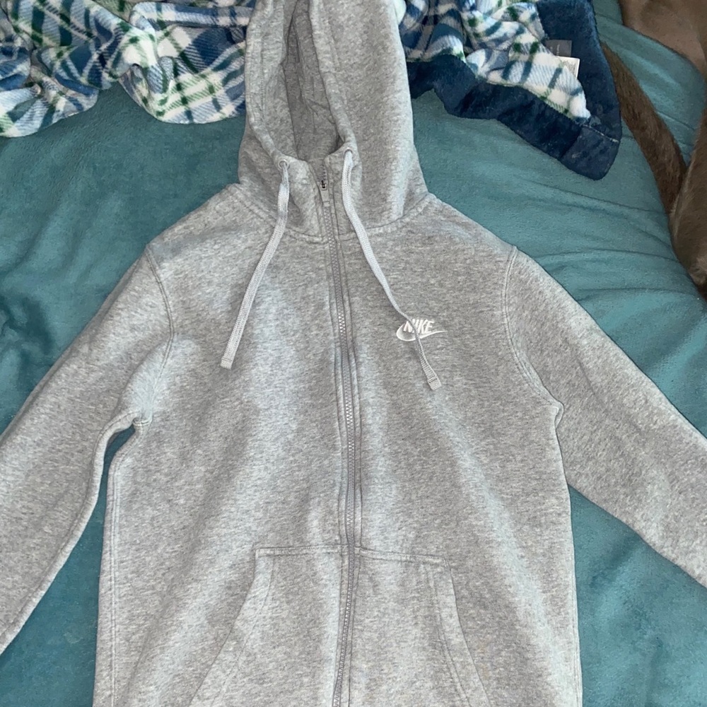 Nike Grey Club Hoodie